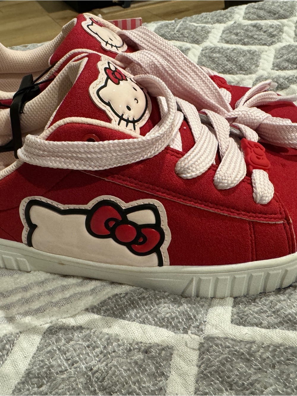 Sanrio Hello Kitty Red and White  Sneakers women’s 12/Mens 11